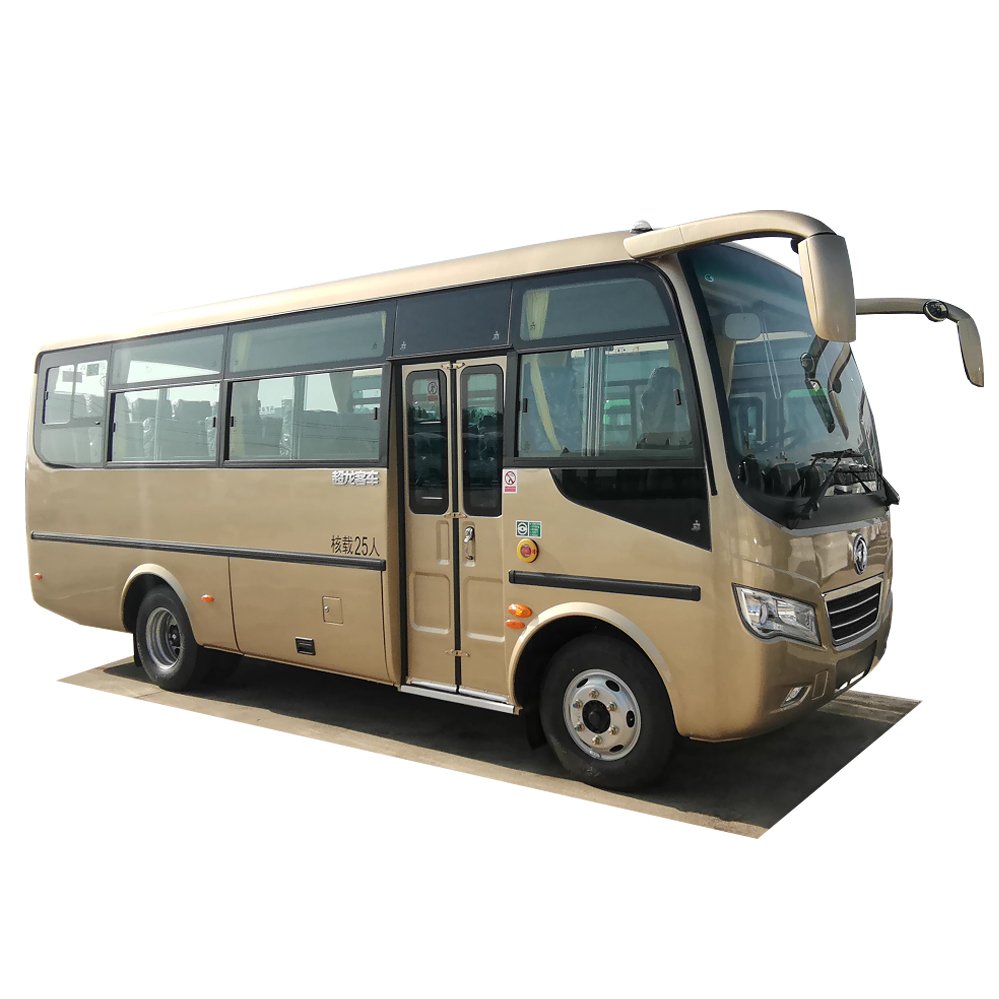Dongfeng 25-Seater Diesel Bus - Reliable Cummins Engine, 100km/h Max Speed, ABS, AC, USB Charging, Best for Transport & Tourism